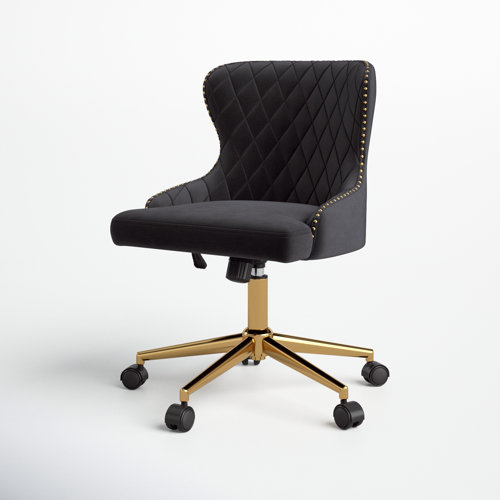 Kelly Clarkson Home Kali Velvet Task Chair & Reviews Wayfair